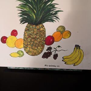 Colorful Fruit Art Print